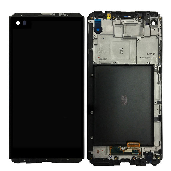 For LG V20 LCD With Touch Screen Digitizer Display + Frame Assembly 5.7inch Cellphone Screen Replacement DHL Freeshipping