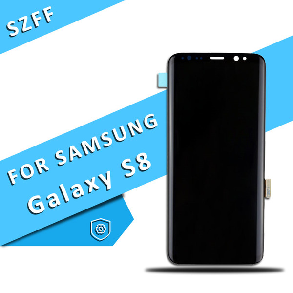 For Samsung Galaxy S8 Edge Original LCD with Touch Screen Digitizer Full Assembly Replacement G950F G950A G950P G950V G950T Free Shipping