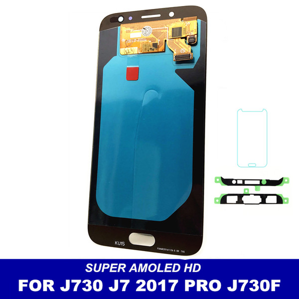 LCD Replacement For Samsung Galaxy J7 Pro 2017 J730 J730F LCDs Screen Display Touch Digitizer Assembly Brightness Adjustment free shipping