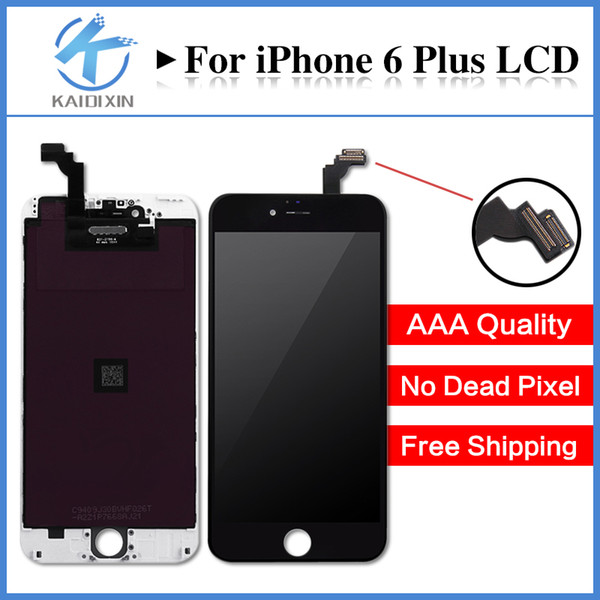 5.5 Inch Brand New Good Quality For iPhone 6 Plus LCD Digitizer Touch Screen Replacement, Black and White