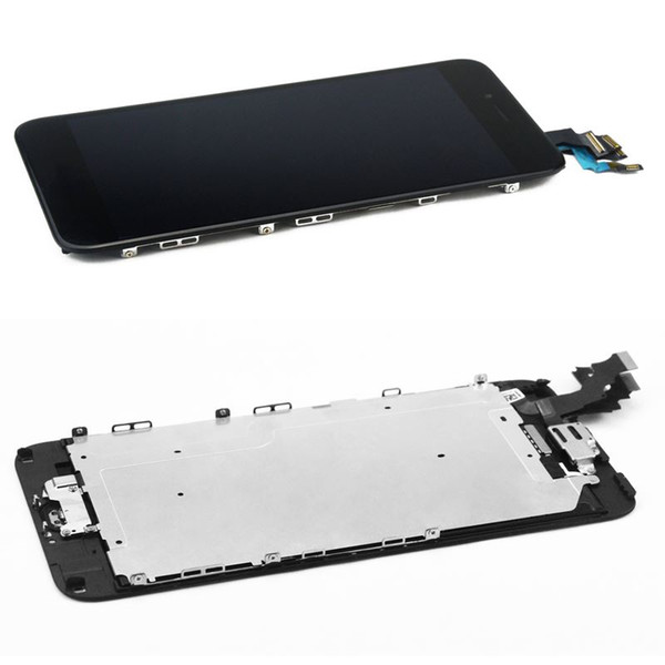 10PCS/Lot For Apple iphone 6 LCD Display Screen & Digitizer Full Assembly Replacement +Home Button+Camera for iPhone 6