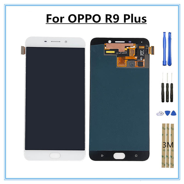 6.0-inch OPPO R9 PLUS mobile phone LCD touch screen digitizer component replacement parts to send a set of repair tools