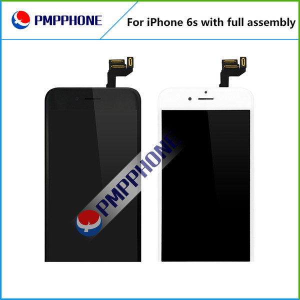 Great Tianma Quality LCD with Frame + Front Camera + Home Button Full Assembly for iPhone 6s LCD Touch Screen Digitizer Replacement