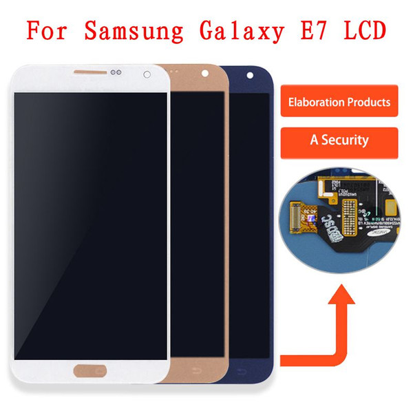 For Samsung E7 E700 E700F E700M E700H LCD Display Touch Screen Digitizer Assembly For Galaxy E7 display E700 Screen,Adjustable brightness