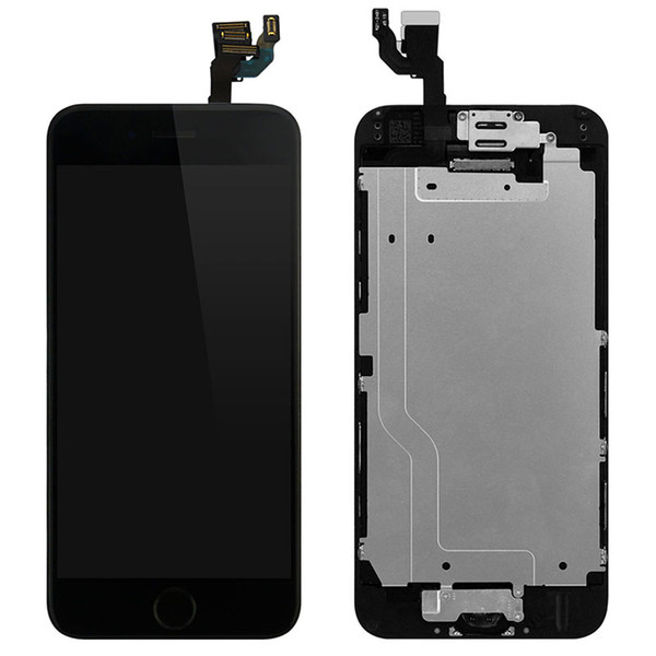 New LCD Touch Screen Replacement With Frame For iPhone 6 4.7 Inch Digitizer Display Full Assembly with Home Button Camera Free Tool