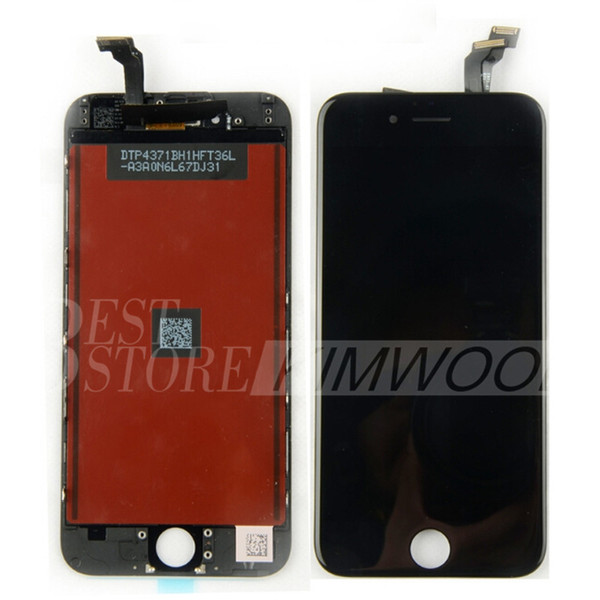 A+++ LCD Display Touch Digitizer Complete Screen with Frame Full Assembly Replacement For Iphone 6 Iphone 6 Plus Earpiece Anti-dust Mesh DHL