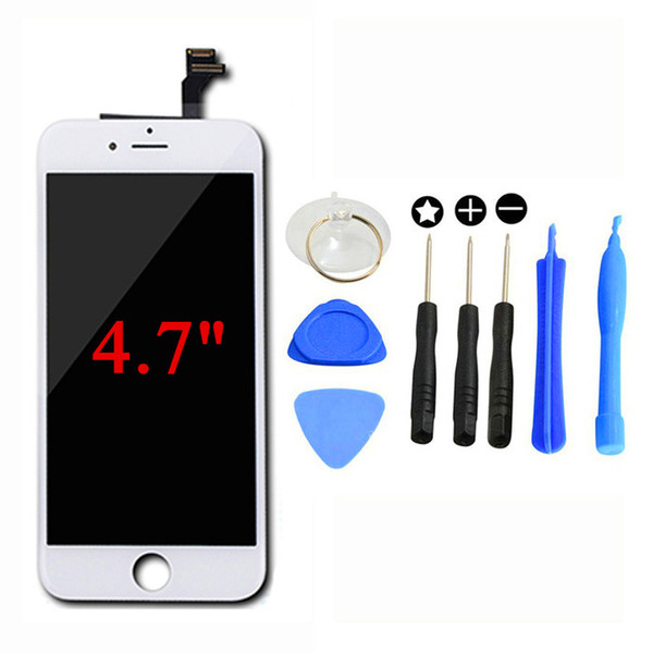 For iPhone 6 LCD display with touch screen digitizer complete for 4.7 inch iPhone 6 lcd & open tools