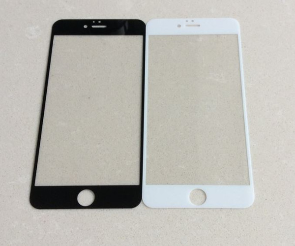 For iPhone 6 4.7 inch Front Outer Glass Lens Touch Screen Cover for iphone 6 plus 5.5 inch Repair Parts Black White