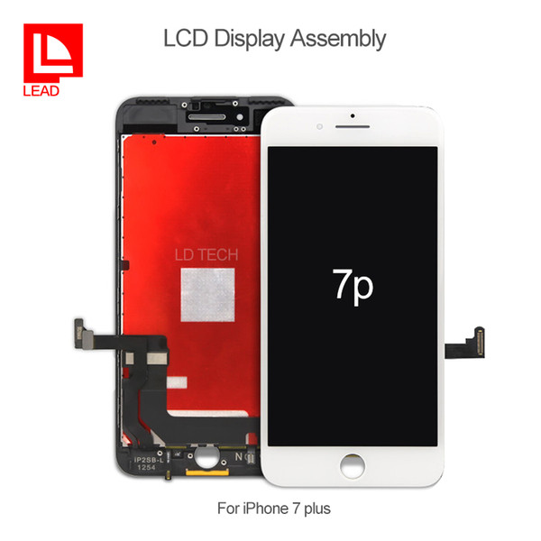 High Quality For iPhone 7 Plus 5.5 inch LCD Display Assembly Screen With Touch Digitizer Replacement White Black Free Shipping