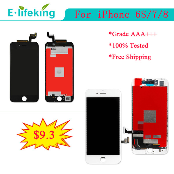 For iPhone 6S 7 8 LCD Display Touch Screen Digitizer Assembly For iPhone 7 LCD Replacement 4.7 inch 100% Tested Well