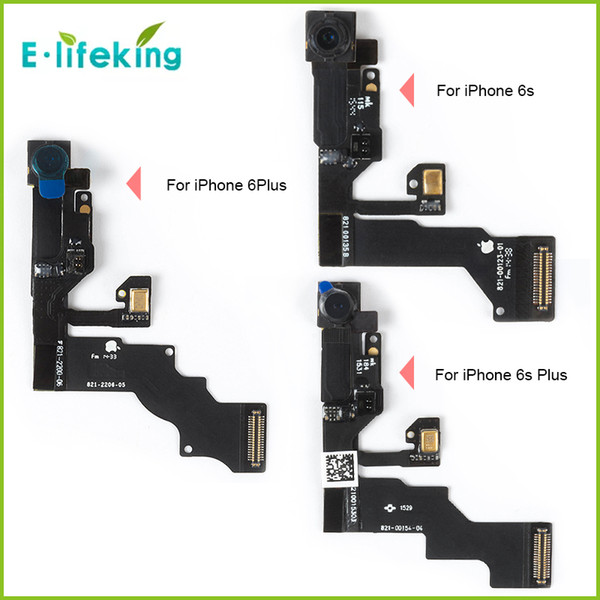 High Quality Front Camera Assembly with Sensor Flex Cable Facing Camera for iPhone 6 & 6s 4.7 inch + 6 Plus & 6s Plus 5.5