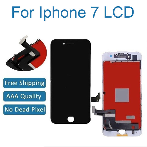 For iPhone 7 Screen Replacement For Lcd Touch Screen Digitizer Frame Assembly Full Set with 3D Touch for iPhone 7 White