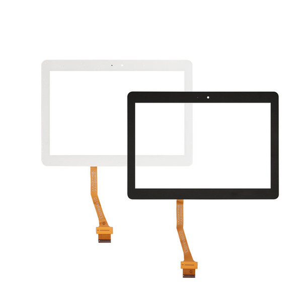 50PCS High Quality Touch Screen Digitizer Glass Lens with Tape for Samsung Galaxy Tab 3 10.1 P5200 P5210 Free DHL