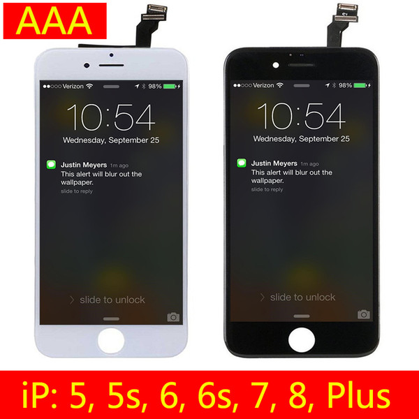 For iPhone 6 iPhone 6 Plus LCD Display Screen Replacement Touch Digitizer with Frame Full Assembly for iPhone 5 5s