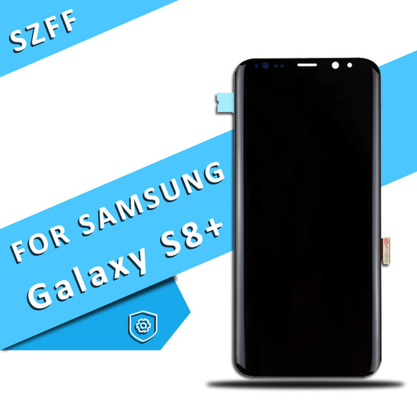 For Samsung Galaxy S8 Edge Plus S8+ LCD Screen Display with Touch Screen Digitizer Assembly Free Shipping DHL