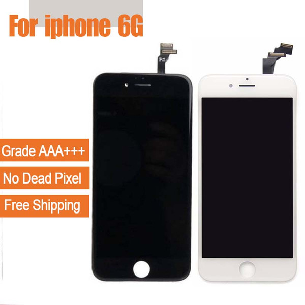 Grade AAA quality iPhone 6 LCD Display Touch Digitizer Complete Screen with Frame Full Assembly Replacement free shipping