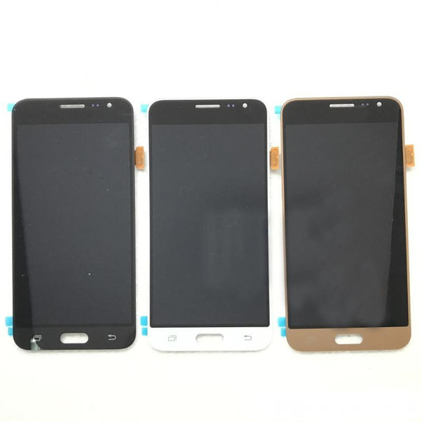 OEM Full LCD Fused Assembly For Samsung Galaxy J3 2016 J320A J320F Nero with Brightness Adjustable