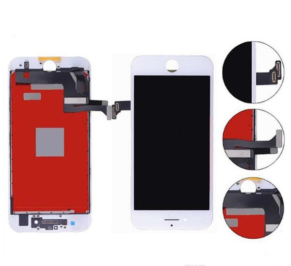 DHL Free Shipping Superior Quality iPhone 7 LCD Display Panel Touch Screen Digitizer Assembly with Frame for Apple iPhone 7