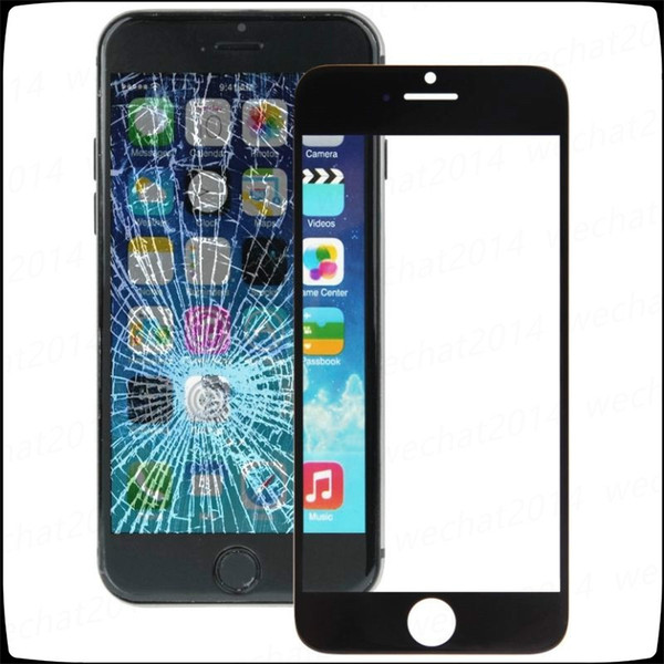 Tempered film Front Outer Touch Screen Glass Lens Replacement for iPhone 6/6SP 7/7SP 8/8P free DHL