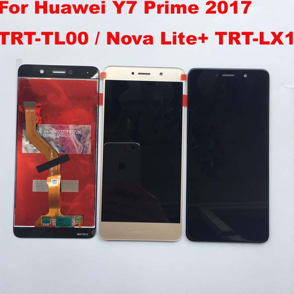 5.5 inch Full LCD DIsplay+Touch Screen Digitizer Assembly For Huawei Y7 Prime 2017 TRT-TL00 / Nova Lite+ TRT-LX1 TRT-LX3