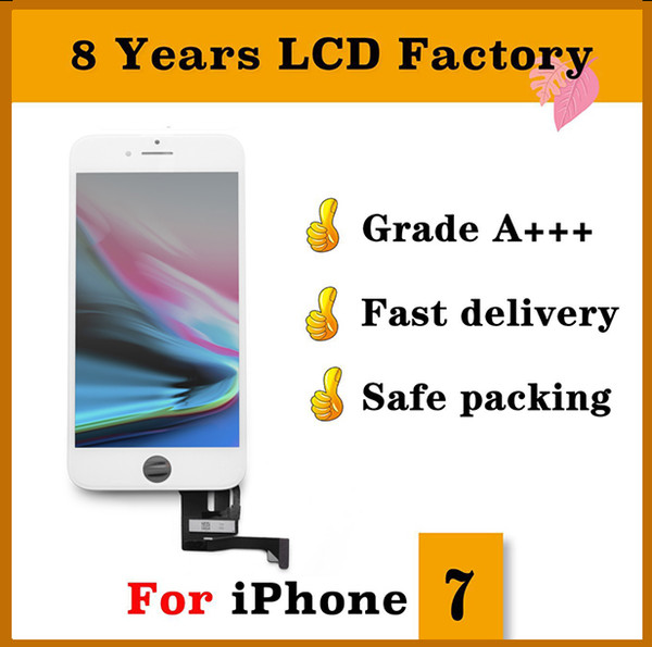 For iPhone 7 LCD Top LCD Tianman Original Qaulity Touch Digitizer with Frame Full Assembly Replacement Parts