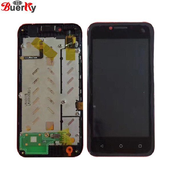 For Huawei Y560 with frame LCD Display Assembly Complete with touch Digitizer sensor free shipping