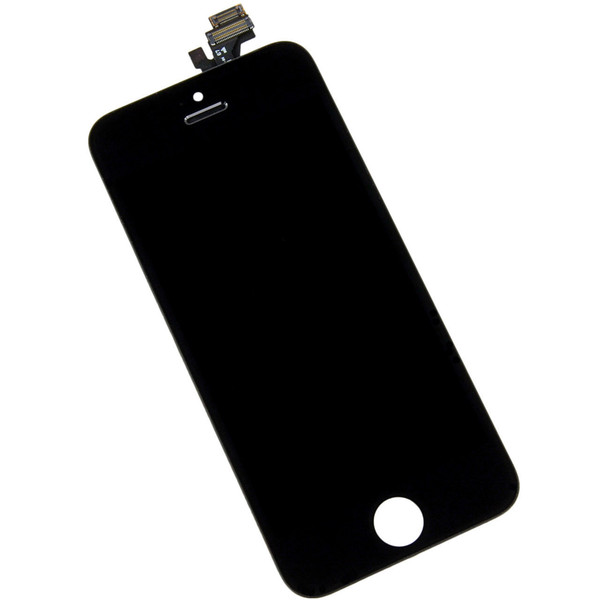 High quality LCD Display Touch Digitizer Complete Screen with Frame Full Assembly Replacement for iPhone 5 5S 5C With Free DHL Shipping