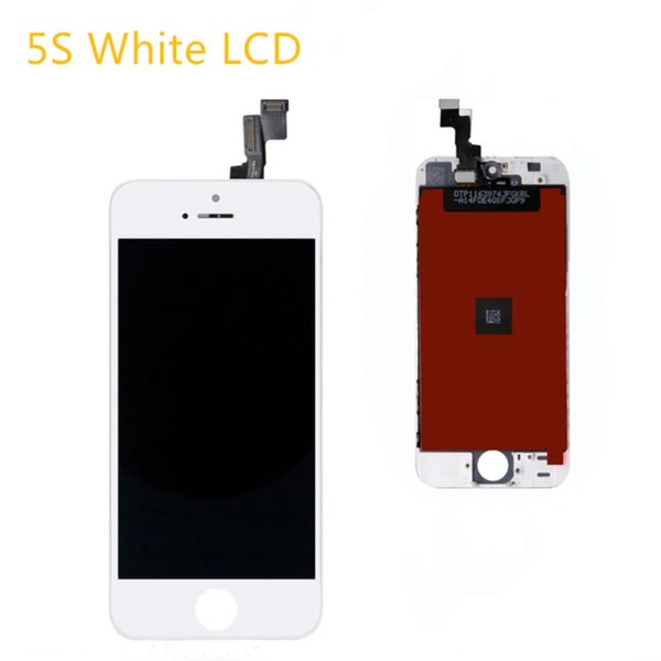 AAA LCD For iPhone 5S Screen Touch Screen Digitizer Assembly Replacement Pantalla LCD Display Mobile Phone Parts White