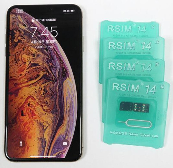 R-SIM 14 R sim14 RSIM14 R SIM 14 RSIM 14 unlock iphone xs max IOS12.X iccid unlocking sim Unlock card R-SIM14 Newest