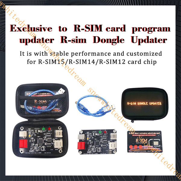 R-SIM Dongle Updater Smart Unlock Card Upgrading Kit For ISO 13.X 11 Pro Max/11/XS Max/X /5/6/7/8