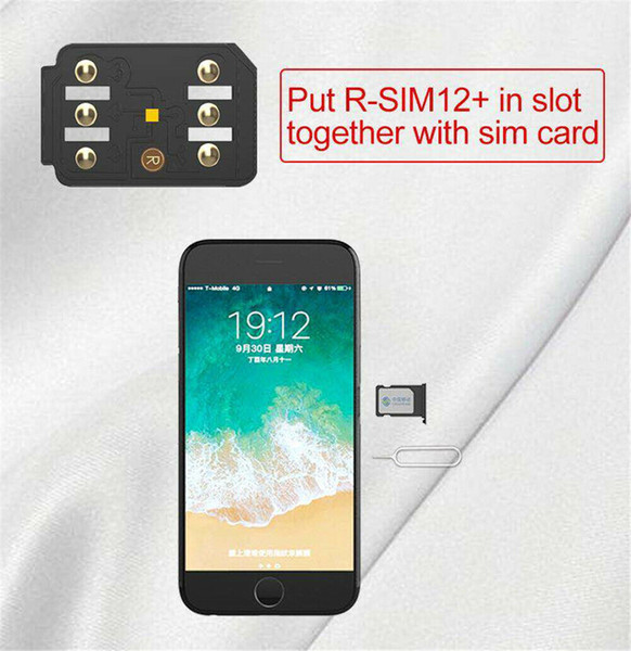 10PCS OEM RSIM12 + Unlock SIM Card for iPhone 5 6 7 8 Plus X XR XS Max Card Universal for iOS12.3