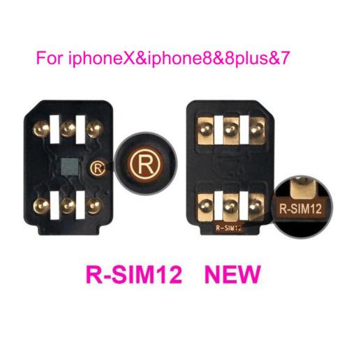 NEW Rsim 12+ r sim 12+ RSIM12+ iphone unlock card for iPhone 8 iPhone 7 plus and i6 unlocked iOS 11.x-7.x 4G CDMA GSM WCDMA SB AU SPRINT