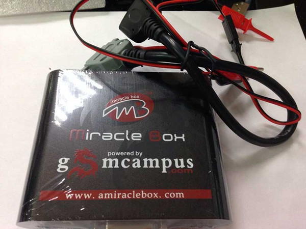 Free ship Original Miracle box +Miracle key with cables (2.38A hot update) for china mobile phones Unlock Device Repairing unlock
