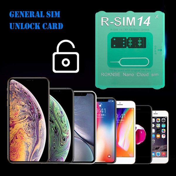 RSIM 14 V18 Unlock SIM for iPhone 6 7 8 Plus X XR XS Max Card OEM Tool RSIM-14 iOS12