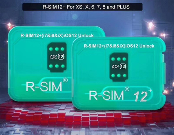 RSim12+ R sim12+ R SIM 12+ RSIM 12+ R-Sim 12+ unlock for iphone XS X 8 7 6 Plus automatically pop-out menu unlocking for iOS 12.2-12.3