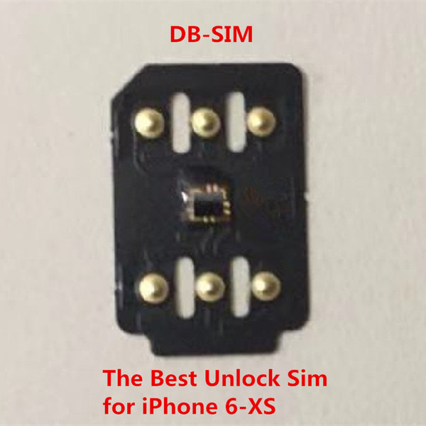 The Newest Perfect DB-SIM for iP6-Xs with ICCID & MCC & TMSI Mode Unlock Card for all carriers Turbo Sim Gevey Pro