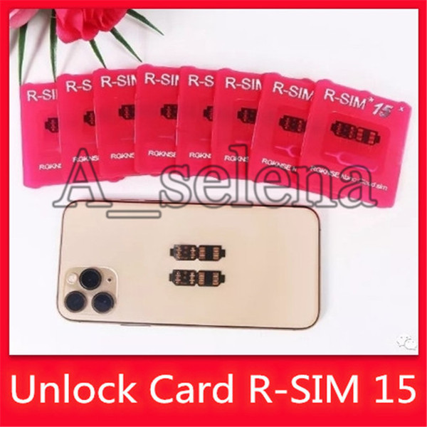 2019 Popular New RSIM 15 R-Sim15 unlock card IOS 13 Updated Auto unlocking for iphone XS X 6 7 8 11 universal unlocking