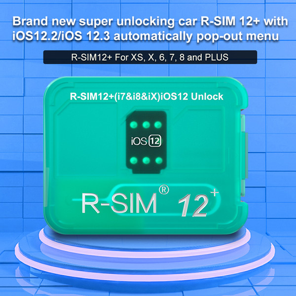 New Original Rsim 12+ V16.3 fully automatic perfect stable version of the new Mai mode Unlocking Card for ios 13