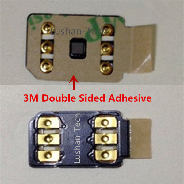 Free DHL 3M Adhesive ONESIM/GNSIM/GPLTE Unlock Card Auto Pop-up Menu for 6 6S 7 8 X XS XR XSMAX