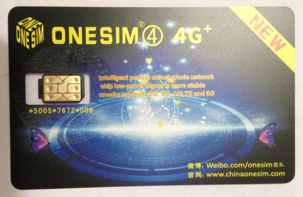 New Onesim 4 unlock card for iPhoneX/8/8P/7/7P/6S/6SP/6/6P/5S/5C ios 12.2