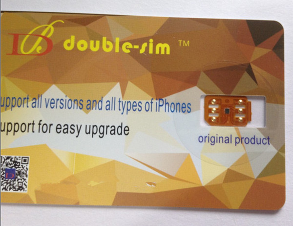 Free DHL NEW Double-Sim Unlock Card for iPhone X 8 7 6S 6 5S 5C SE IOS12.X Super sim GEVEY Turbo sim