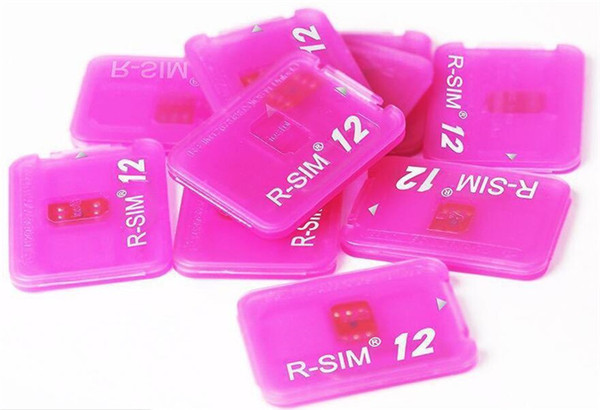 Rsim 12 r sim 12 RSIM12 unlock card for iPhone 8 iPhone 7 plus and i6 unlocked iOS 11.x-7.x 4G dhl