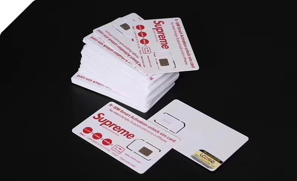 New IOS12.x Usim U-sim iphone unlock card compatible with iPhone MAX XS IPHONEX 8 8P 7P 6S unlock iOS 12. 3-in-1 super invincible card