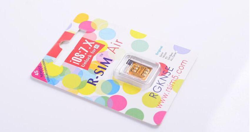 Genuine R-SIM Air R SIM Air Unlock FOR iPhone 4S iOS 7.0.6 7.0.4 7.0.3 7.0.2 Sprint & Verizon &AU T-mobile RSIM Air FREE SHIP 30PCS UP