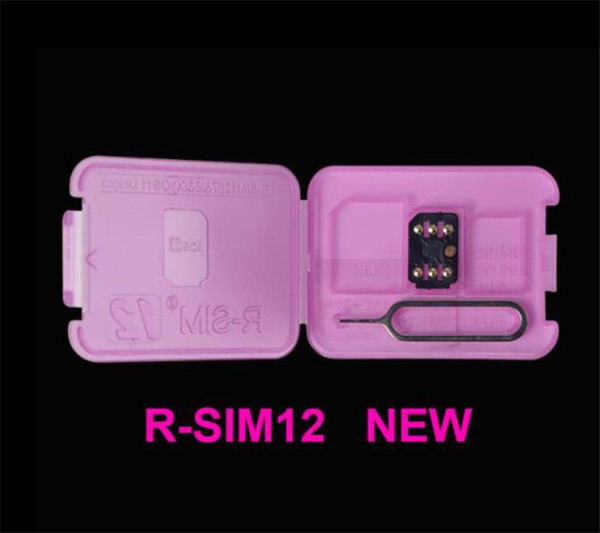 new Rsim 12 r sim 12 RSIM12 unlock card for iPhone 8 iPhone 7 plus and i6 unlocked iOS 11.x-7.x 4G