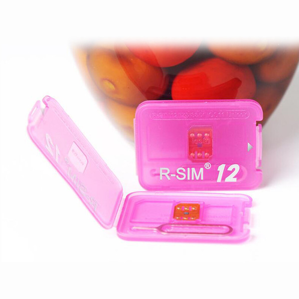 R-SIM12 Perfect Unlocking IOS11 RSIM12 for IOS11 -IOS7 Rsim 12 Rsim 12+ Unlock SIM Card for iphoneX i8 8p 7 7p 4G 3G free shipping
