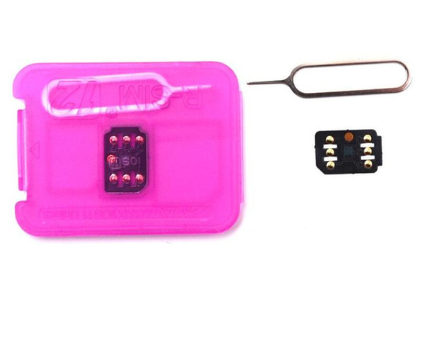 Rsim 12 r sim 12 RSIM12 unlock card for iPhone 8 iPhone 7 plus and i6 unlocked iOS 11.x-7.x 4G dhl
