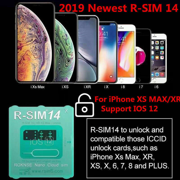 R-SIM 14 - Instant SIM Unlock for iPhone X/XS/XR/Max/8/7/6/6S