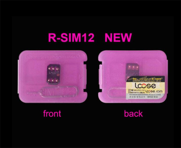 V9.62 RSIM12 unlocking for iphone X iOS11 R-SIM12 RSIM12 card RSIM 12 automatic ICCID unlock ios11.x-7.x iPhone 8 8p 7 7p 6 6p 4G Sprint