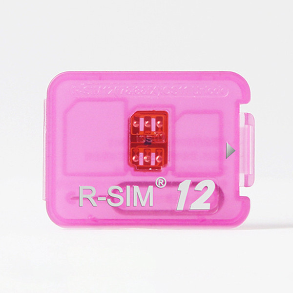 Rsim 12 r sim 12+ RSIM12+ iphone unlock card IOS 11 R-sim11 R-sim11+ IOS11 for iIPHONE X Phone 8 iPhone 7 plus i6 unlocked 4G CDMA GSM WCDMA